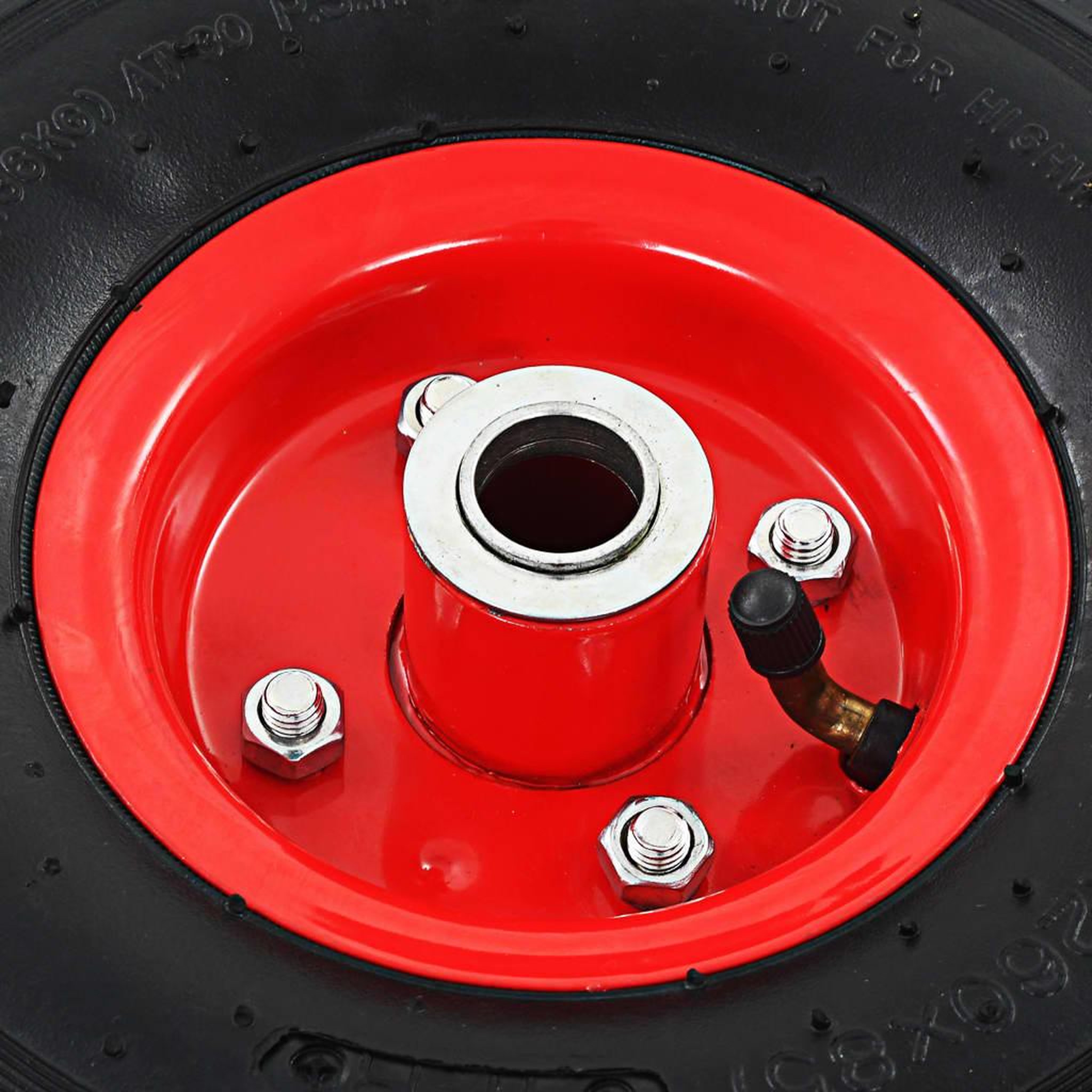 Voir la diapositive 5 : VIDAXL Roues de diable 2 pcs Caoutchouc 3.00-4 (245x82)