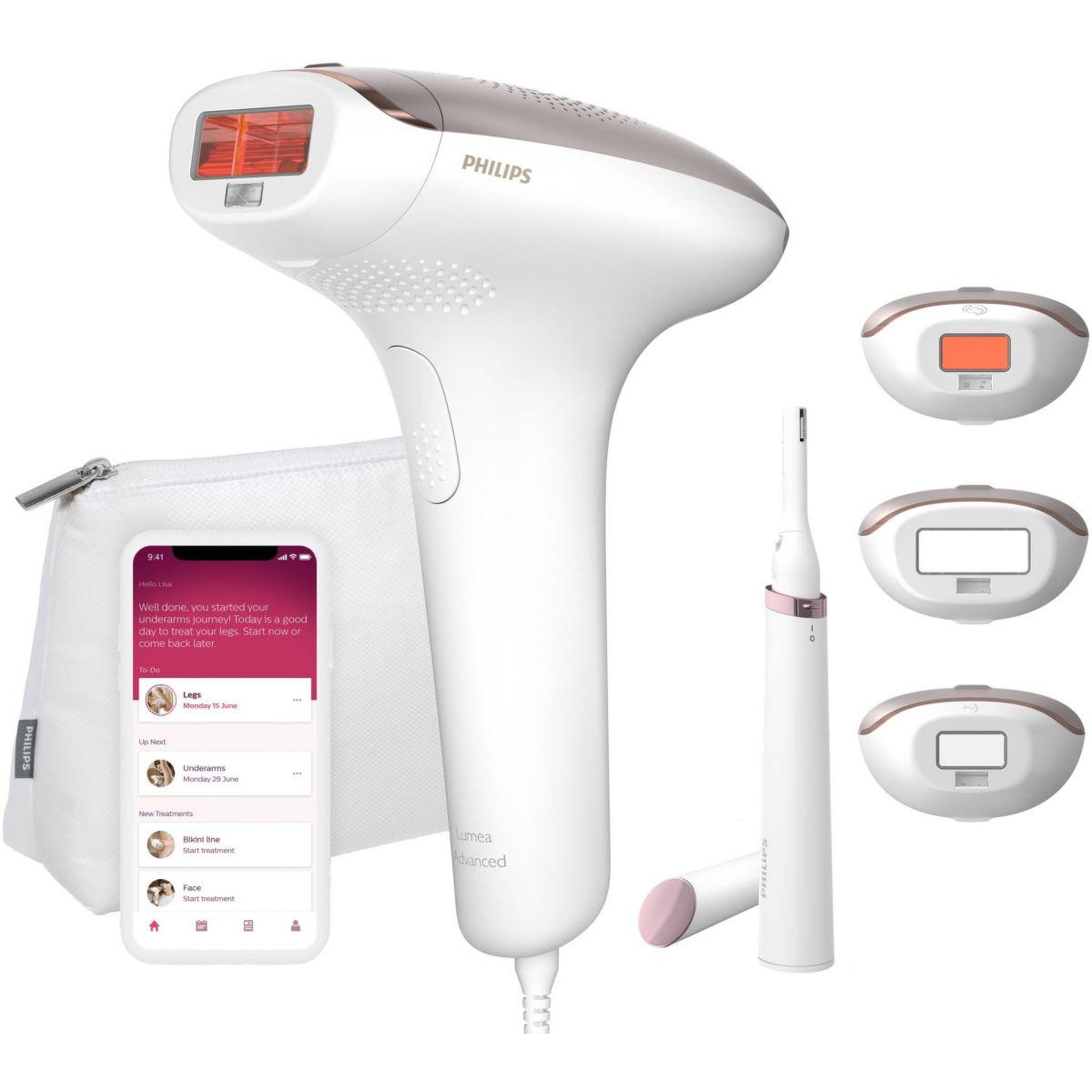Philips Epilateur lumière pulsée IPL BRI923/00 series 7000