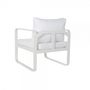 Voir la diapositive 5 : MARKET24 Canapé de jardin DKD Home Decor Blanc Polyester Aluminium (184 x 72 x 78 cm)