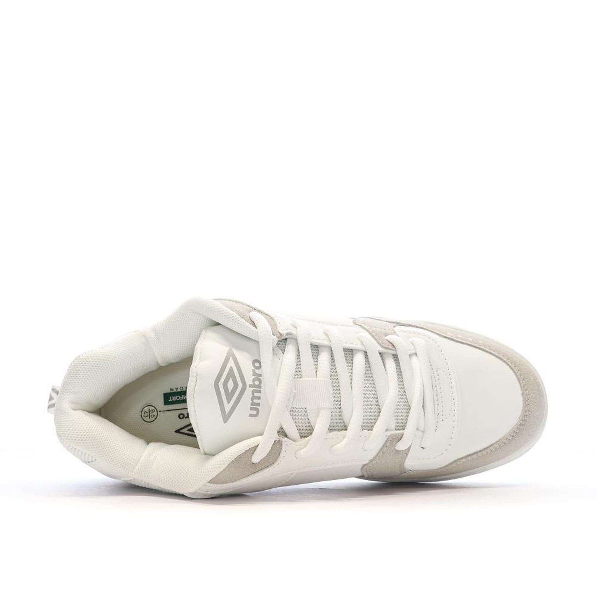Voir la diapositive 4 : UMBRO Baskets Blanches/Beiges Homme Umbro Tywen