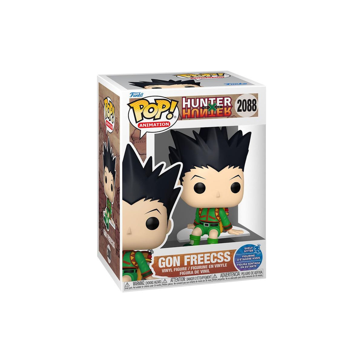 Funko Figurine Funko Pop Animation Hunter x Hunter Gon Freecss Sit
