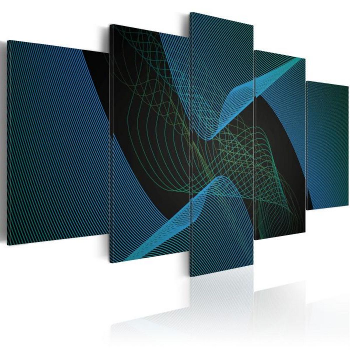 Paris Prix Tableau Imprimé  Abstraction Foncée