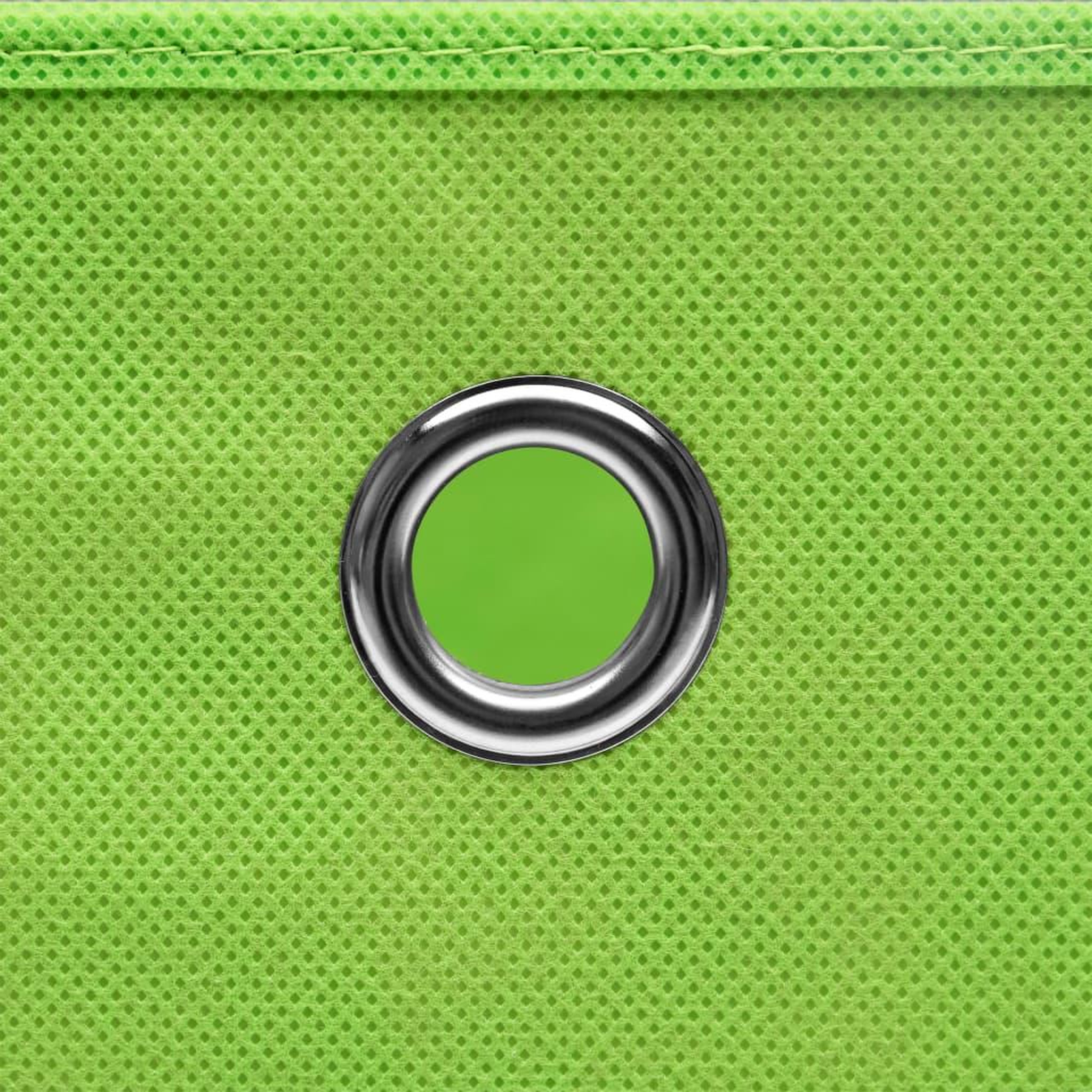Voir la diapositive 4 : VIDAXL Boîtes de rangement 10 pcs Vert 32x32x32 cm Tissu