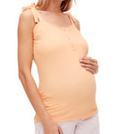 MAMALICIOUS Débardeur  Femme Mamalicious Lilley. Coloris disponibles : Orange