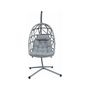 Voir la diapositive 1 : Habitat et Jardin Fauteuil oeuf de jardin suspendu  Cony  - Gris