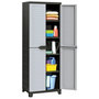 Voir la diapositive 1 : VIDAXL Armoire en plastique 65x45x181 cm