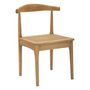 Voir la diapositive 2 : Paris Prix Lot de 2 Chaises en Bois  Japan  70cm Naturel