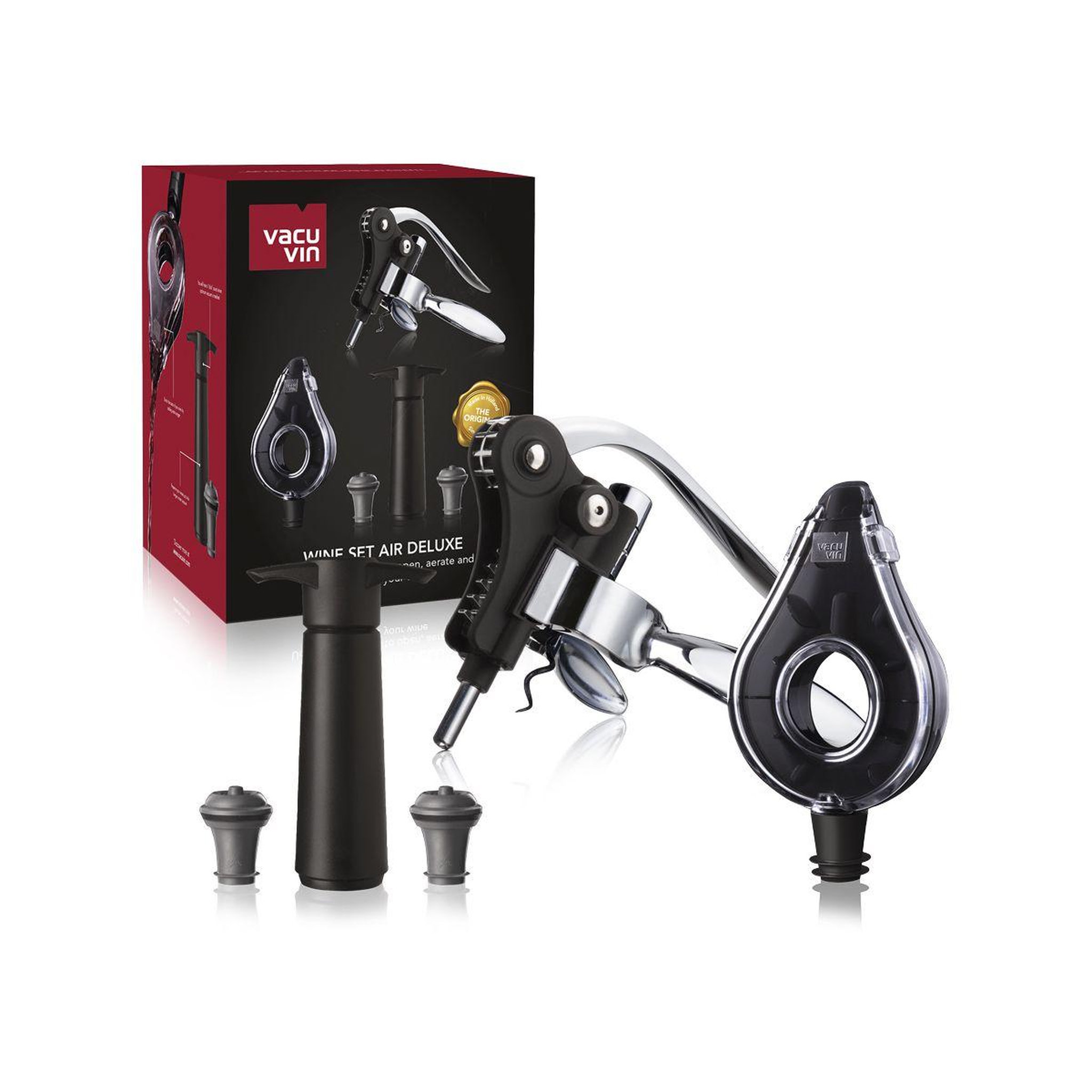 VACUVIN Coffret vin vin air deluxe