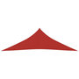 Voir la diapositive 2 : VIDAXL Voile d'ombrage 160 g/m^2 Rouge 4x4x5,8 m PEHD