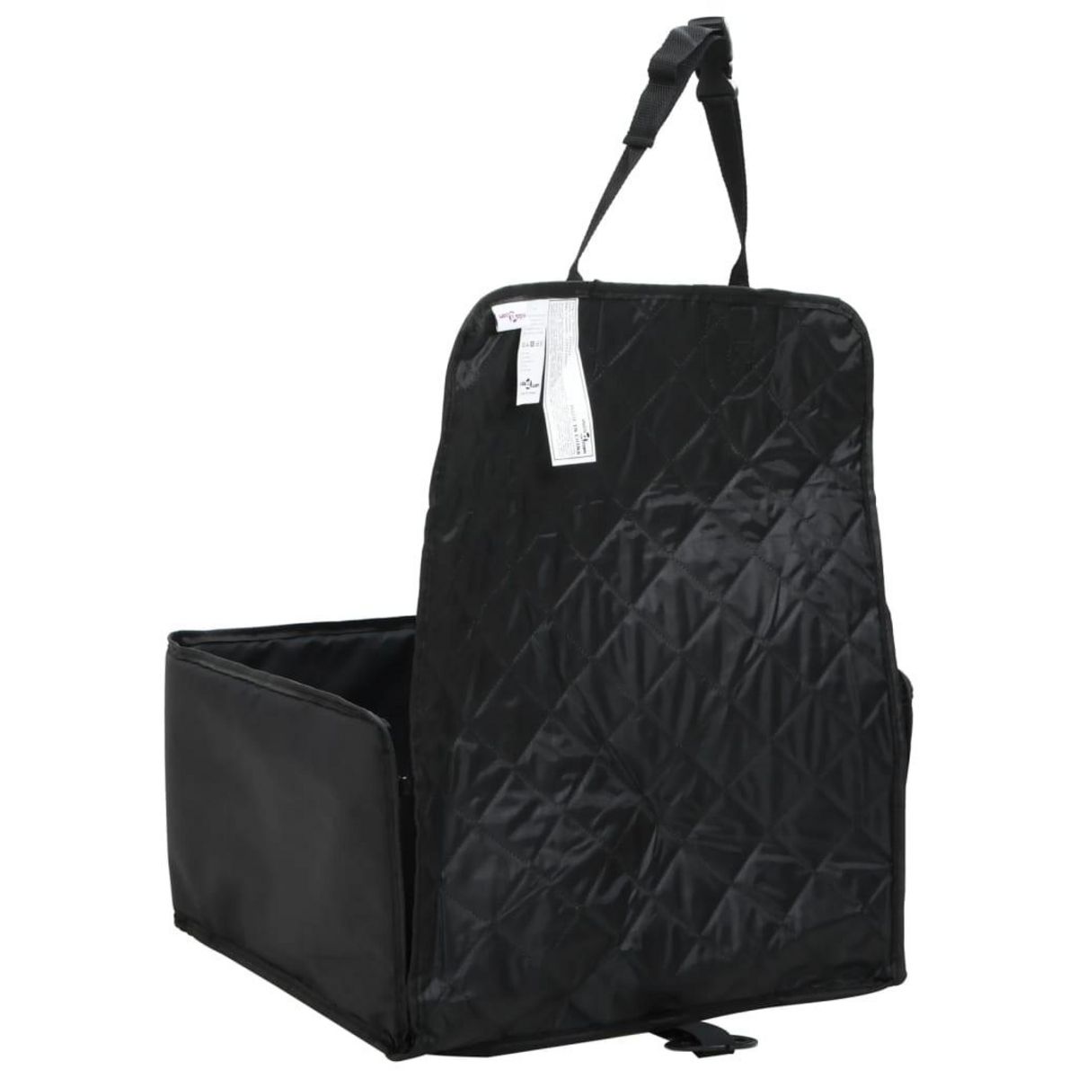 VIDAXL Siege de voiture pour chien noir 45x45x25/55 cm