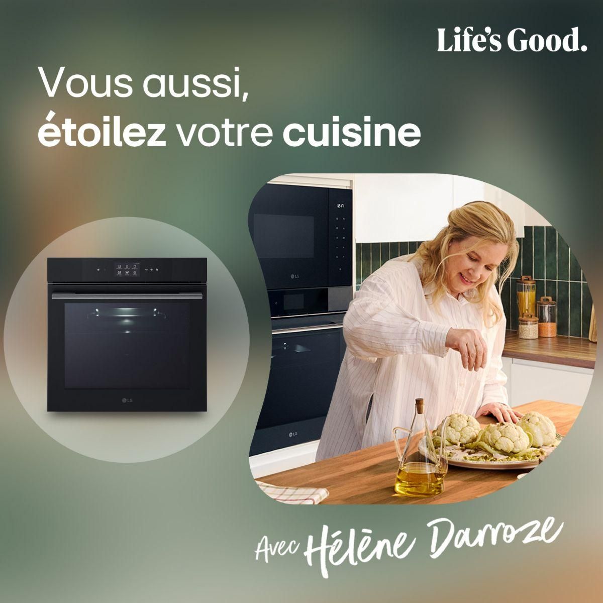 LG Four encastrable fonction vapeur WS9D7694CM FullSteam