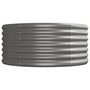 Voir la diapositive 4 : VIDAXL Lit sureleve de jardin Acier enduit de poudre 440x80x36 cm gris