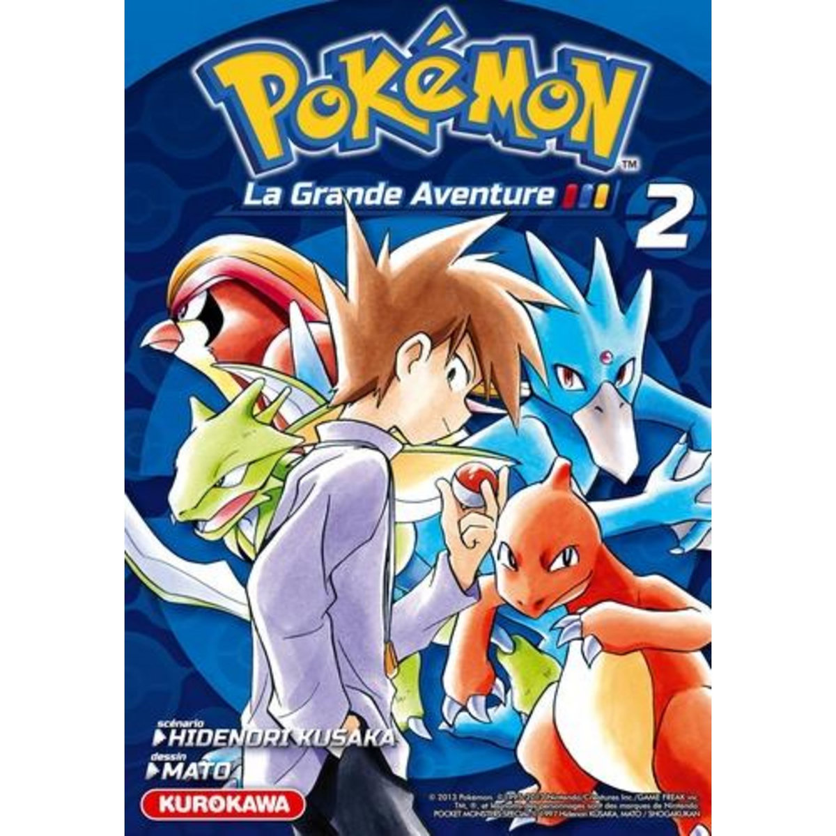 POKEMON LA GRANDE AVENTURE TOME 2, Kusaka Hidenori