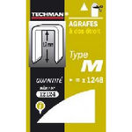 TECHMAN Agrafes 18 mm - type M