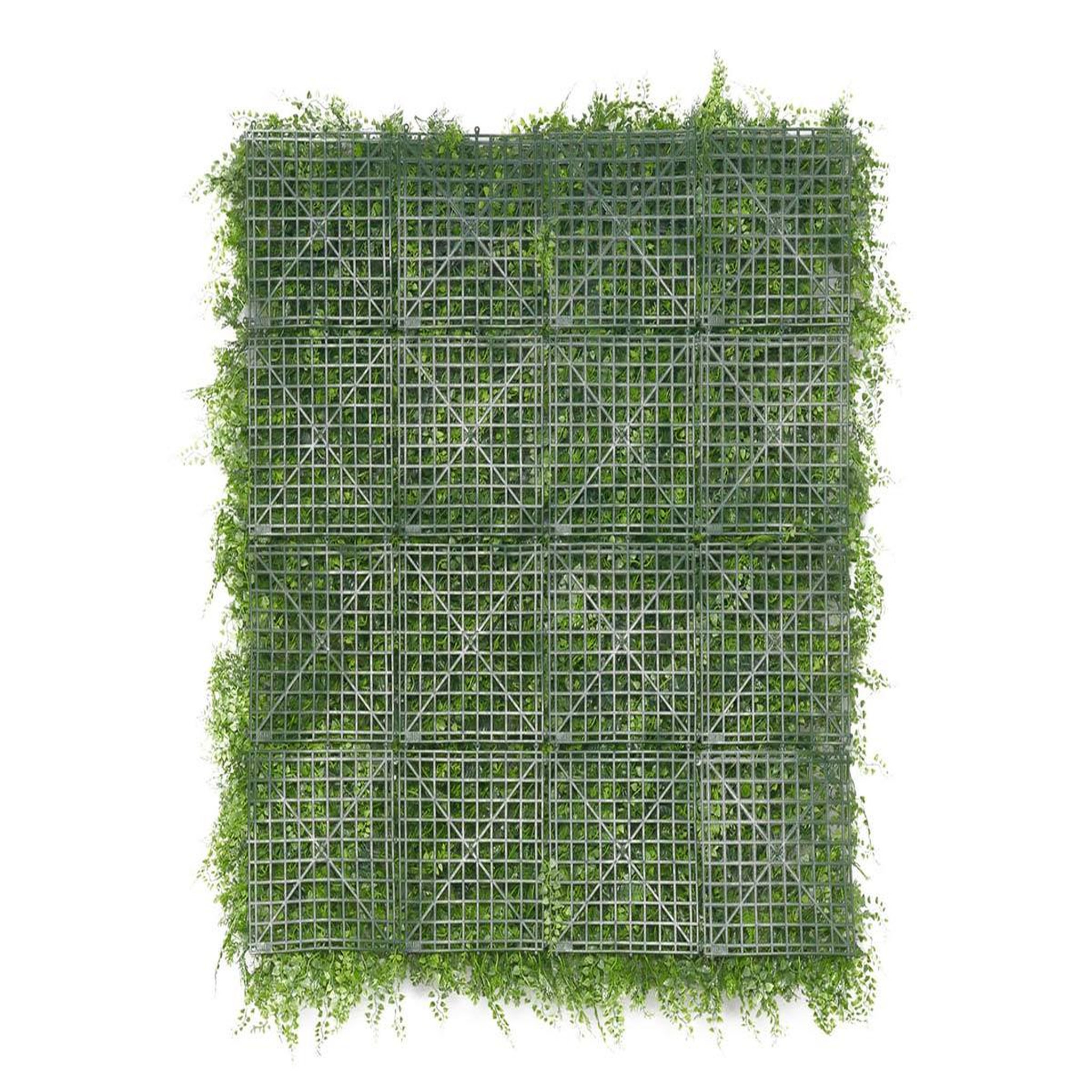 Voir la diapositive 2 : JARDIDECO Mur végétal artificiel fougère 1 m² - jardideco