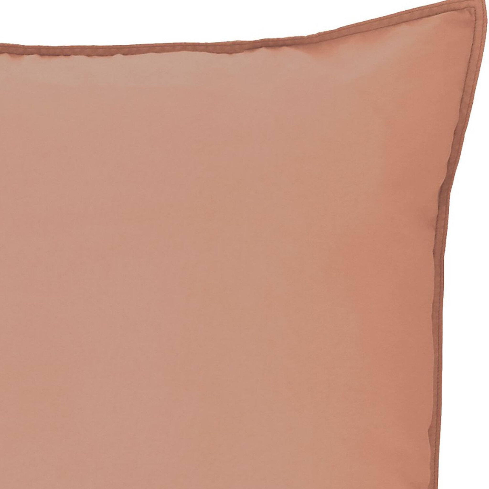 Voir la diapositive 2 : Home collection Taie d'oreiller 100% coton 57fils et lyocell