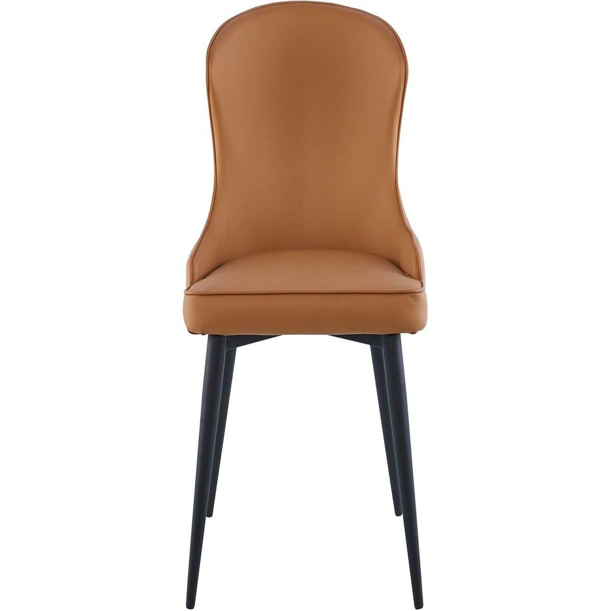 Voir la diapositive 4 : Habitat et Jardin Lot de 2 chaises  tina  - marron