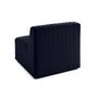 Voir la diapositive 4 : LISA DESIGN Nova - module d'assise sans accoudoirs - en velours
