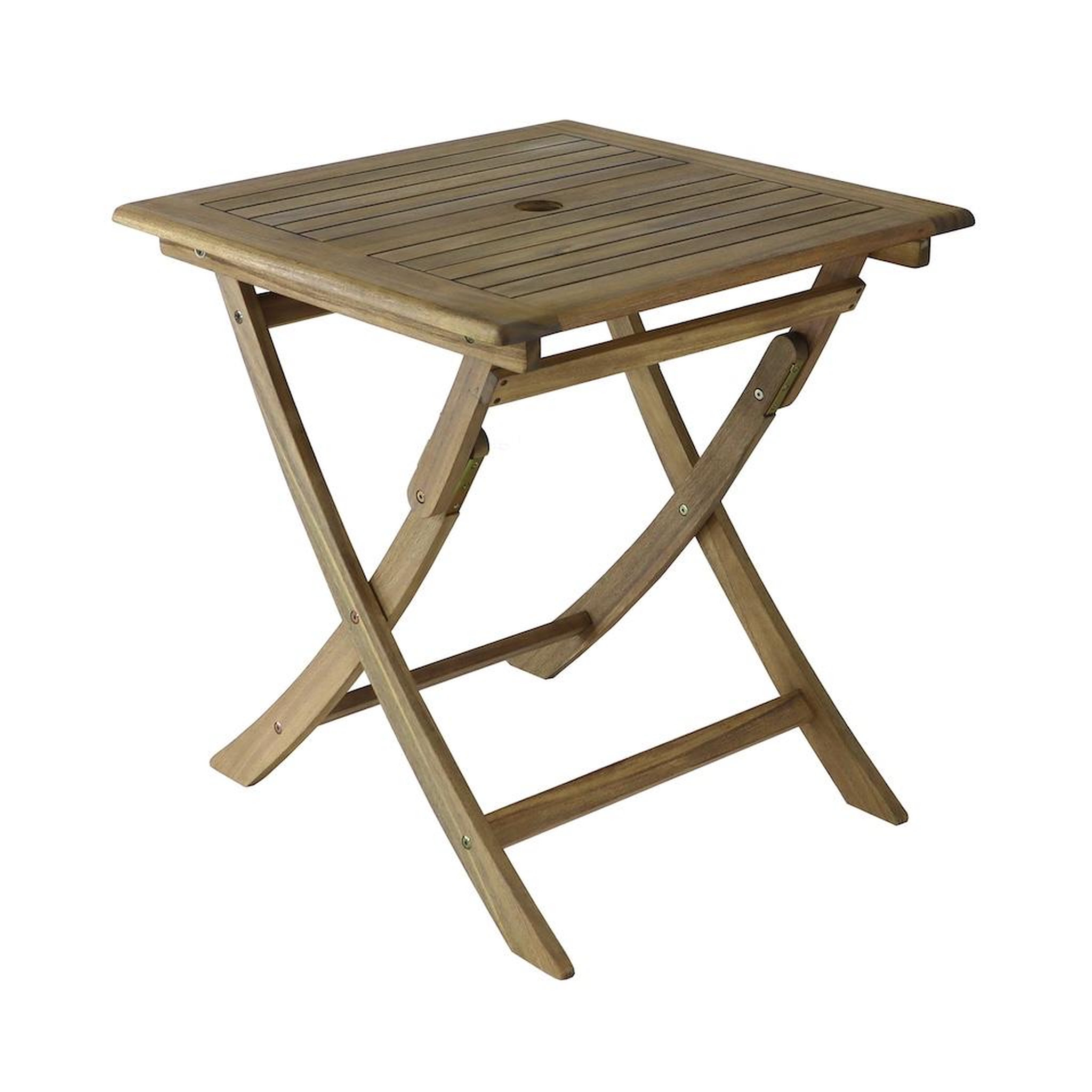 Proloisirs Table pliante - SOPHIE - Acacia FSC 100% - 70 x 70 cm