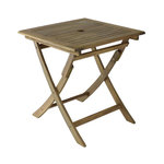 Proloisirs Table pliante - SOPHIE - Acacia FSC 100% - 70 x 70 cm