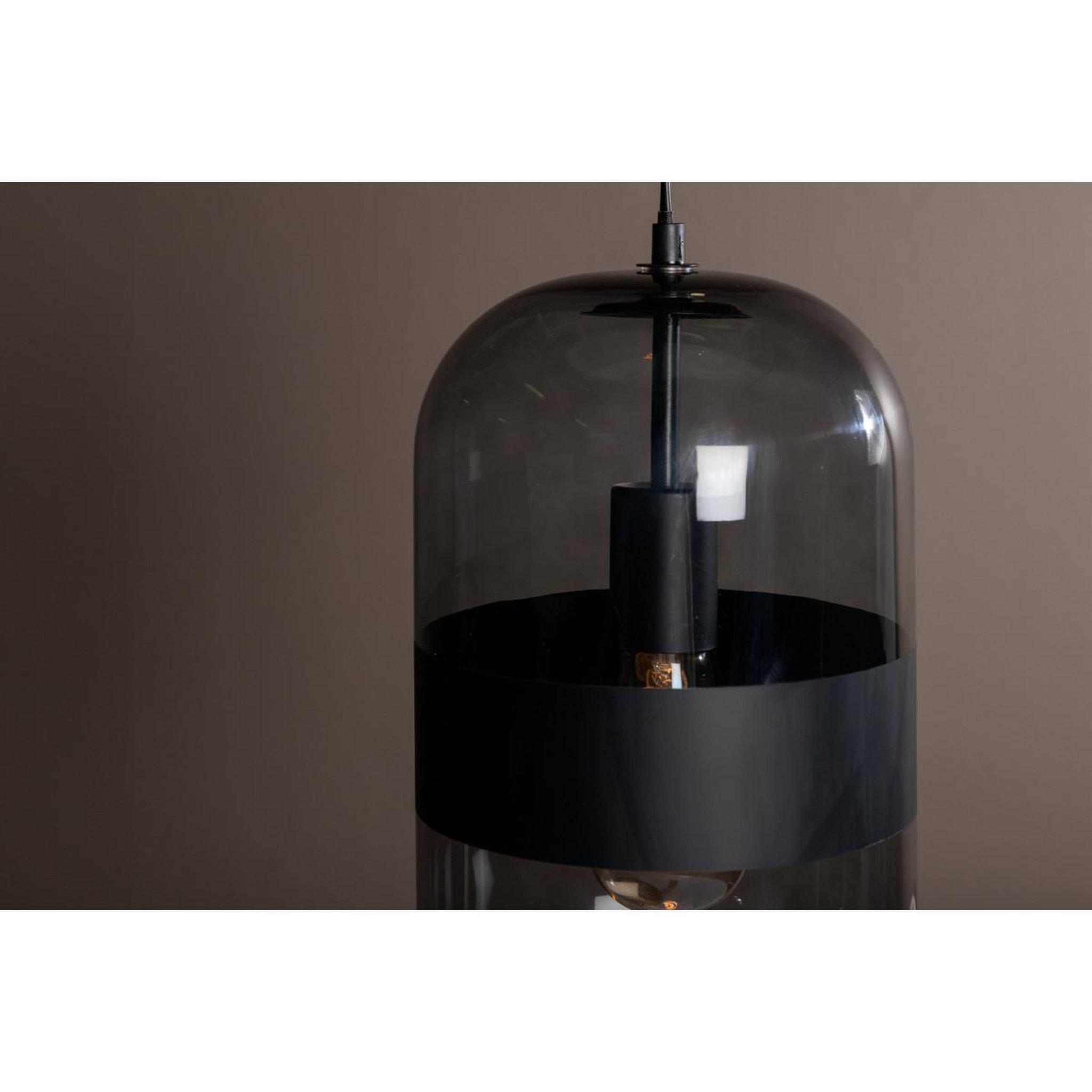 Voir la diapositive 5 : Paris Prix Suspension design en verre  dropp  20cm noir