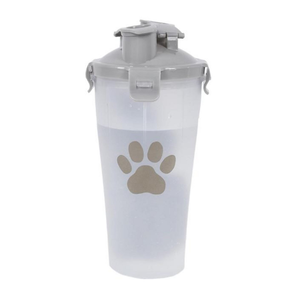 Paris Prix Gourde pour Chien  2 en 1  22cm Gris