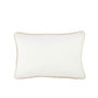 Voir la diapositive 2 : Paris Prix Coussin Déco Bonheur  Ellis  30x45cm Blanc