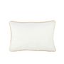 Voir la diapositive 2 : Paris Prix Coussin Déco Bonheur  Ellis  30x45cm Blanc