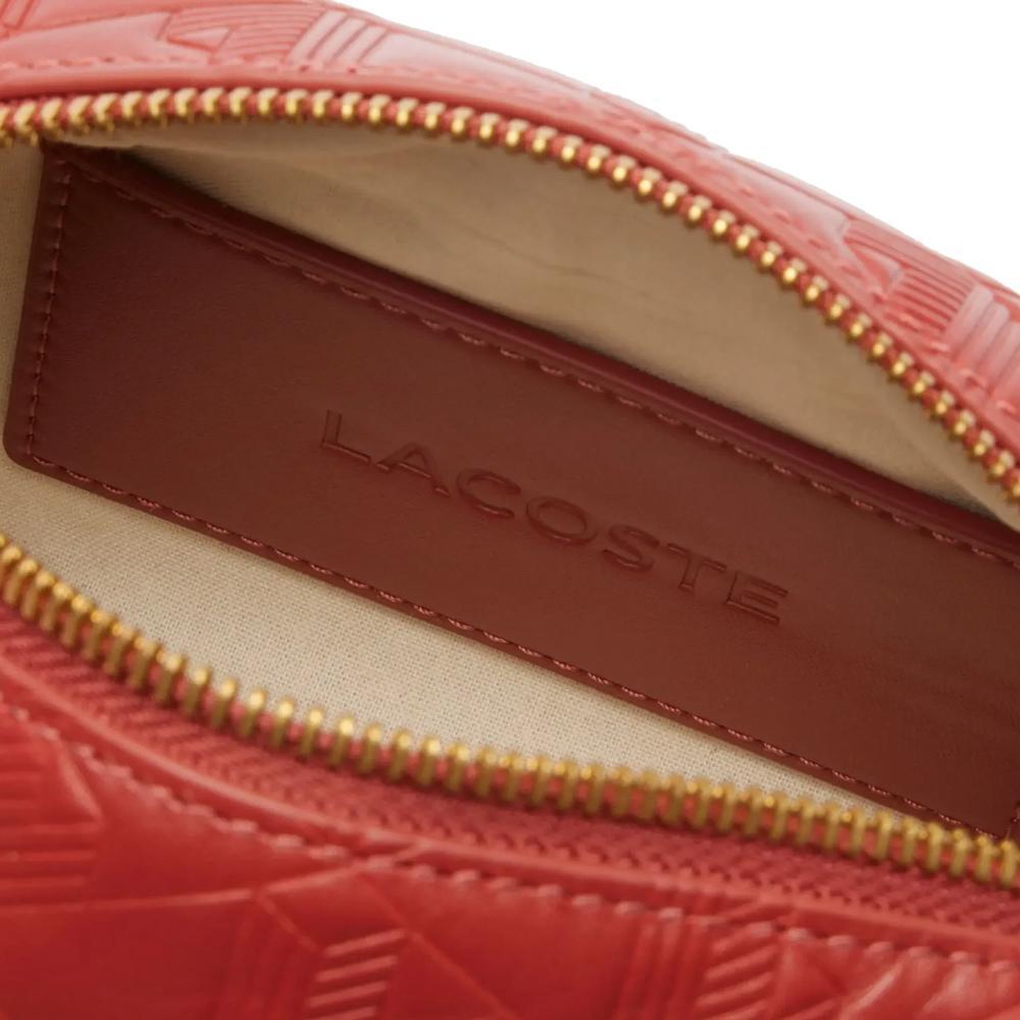 Voir la diapositive 4 : Lacoste Sac à bandoulière rouge lacoste small maheki shoulder