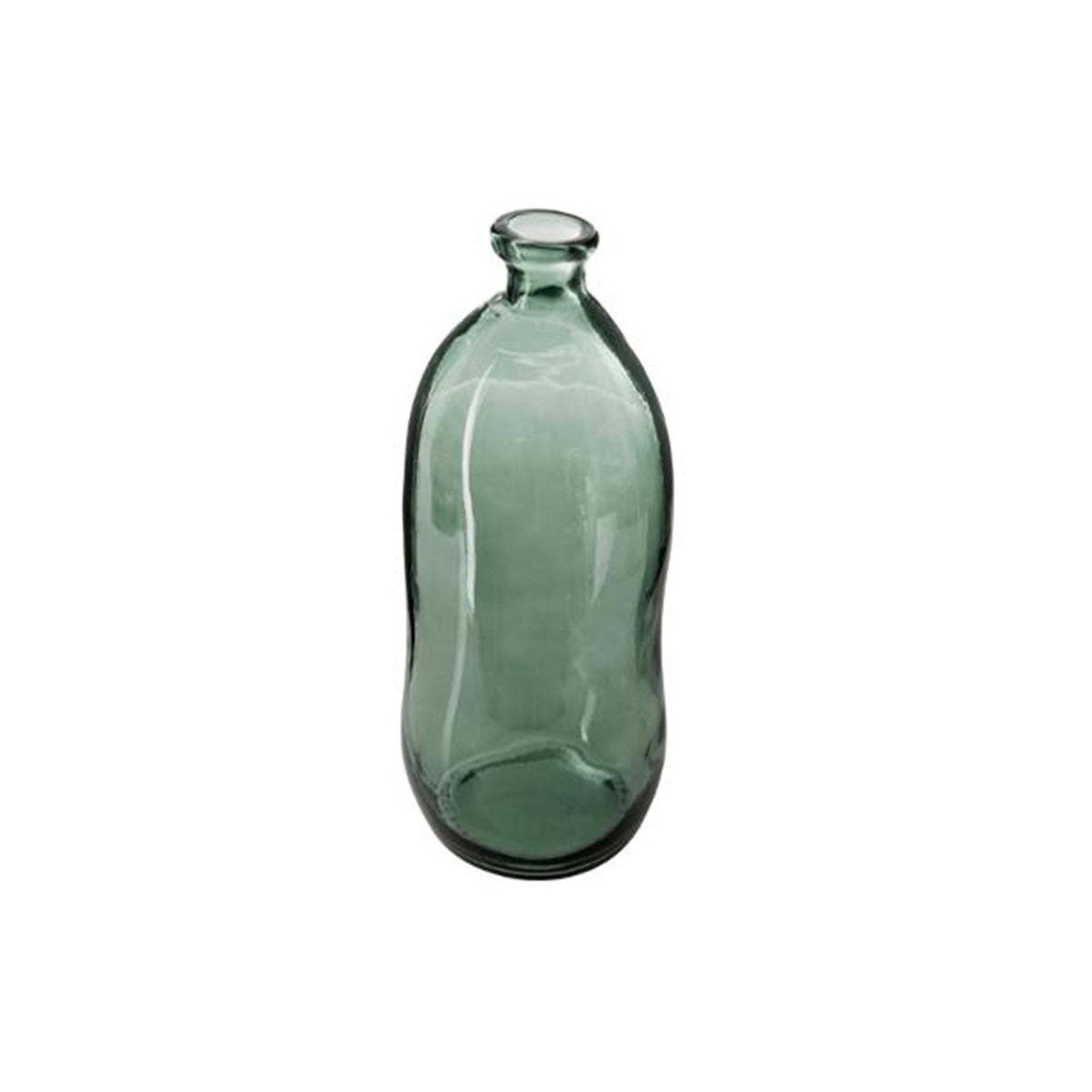 ATMOSPHERA Vase bouteille en verre  uly  73cm kaki