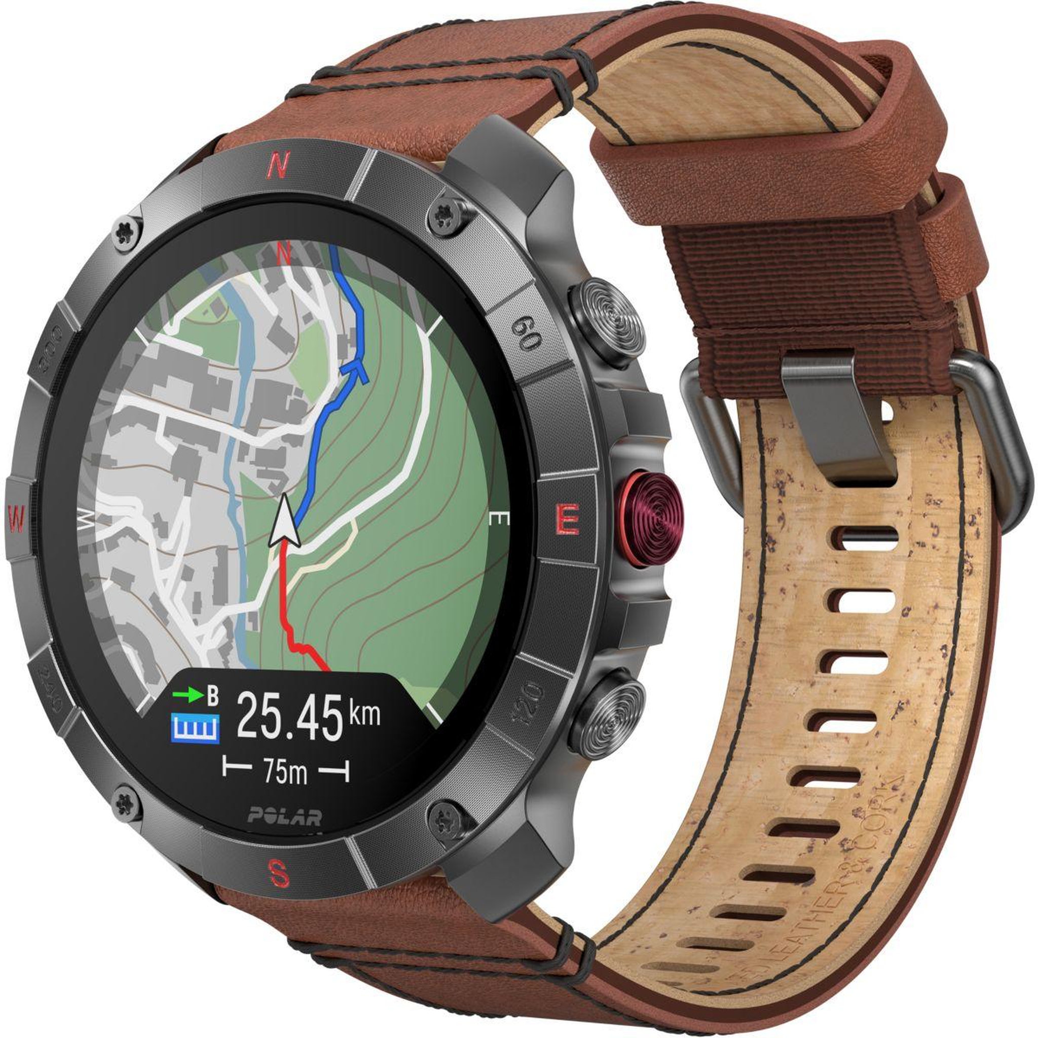 Voir la diapositive 1 : POLAR Montre sport GRIT X2 PRO Titan M-L