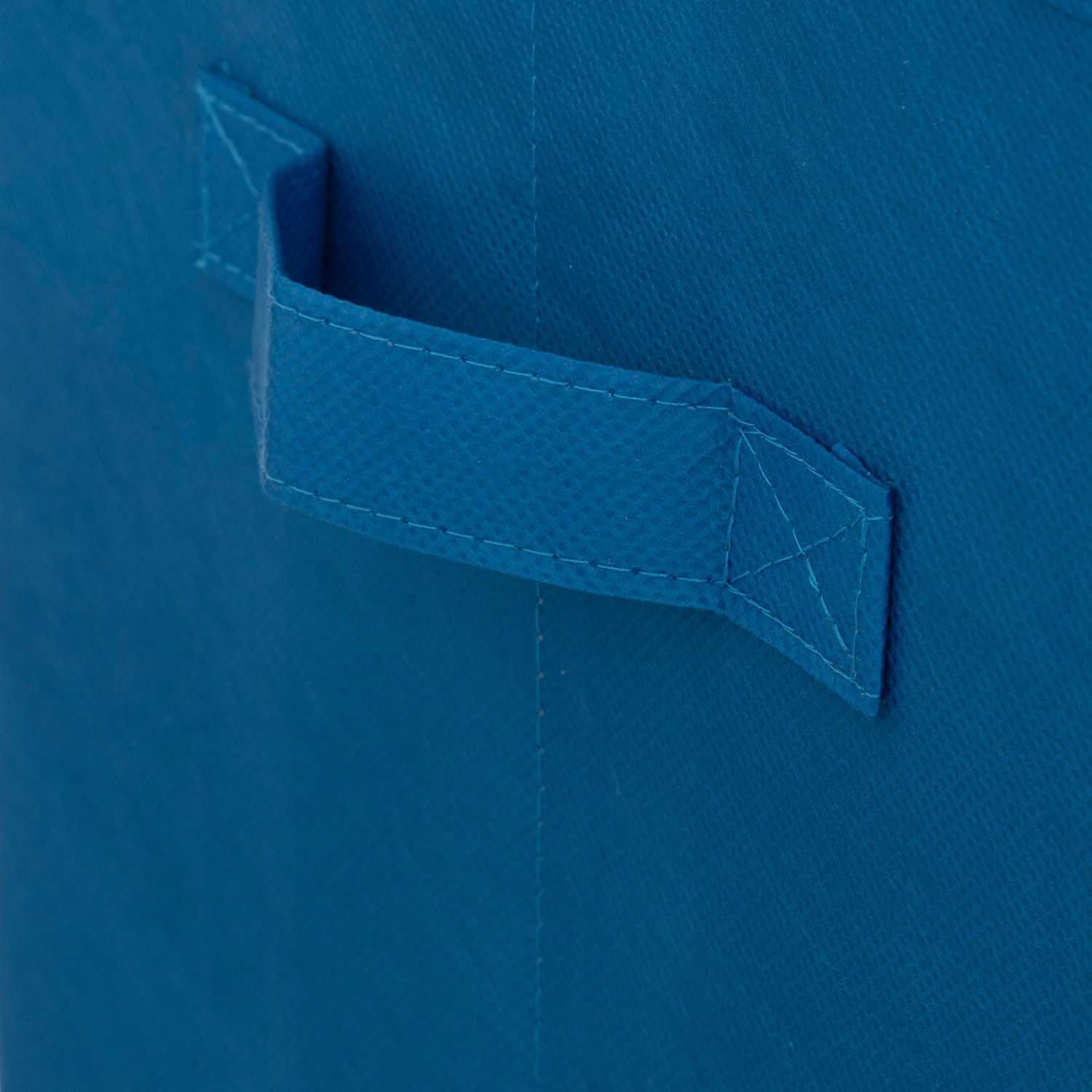 Voir la diapositive 6 : Atmosphera Kids Lot de 2 boites de rangement Espace en tissu - 29x29x29cm - Bleu