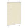 Voir la diapositive 3 : VIDAXL Store plisse creme 85x100 cm largeur du tissu 84,4 cm polyester