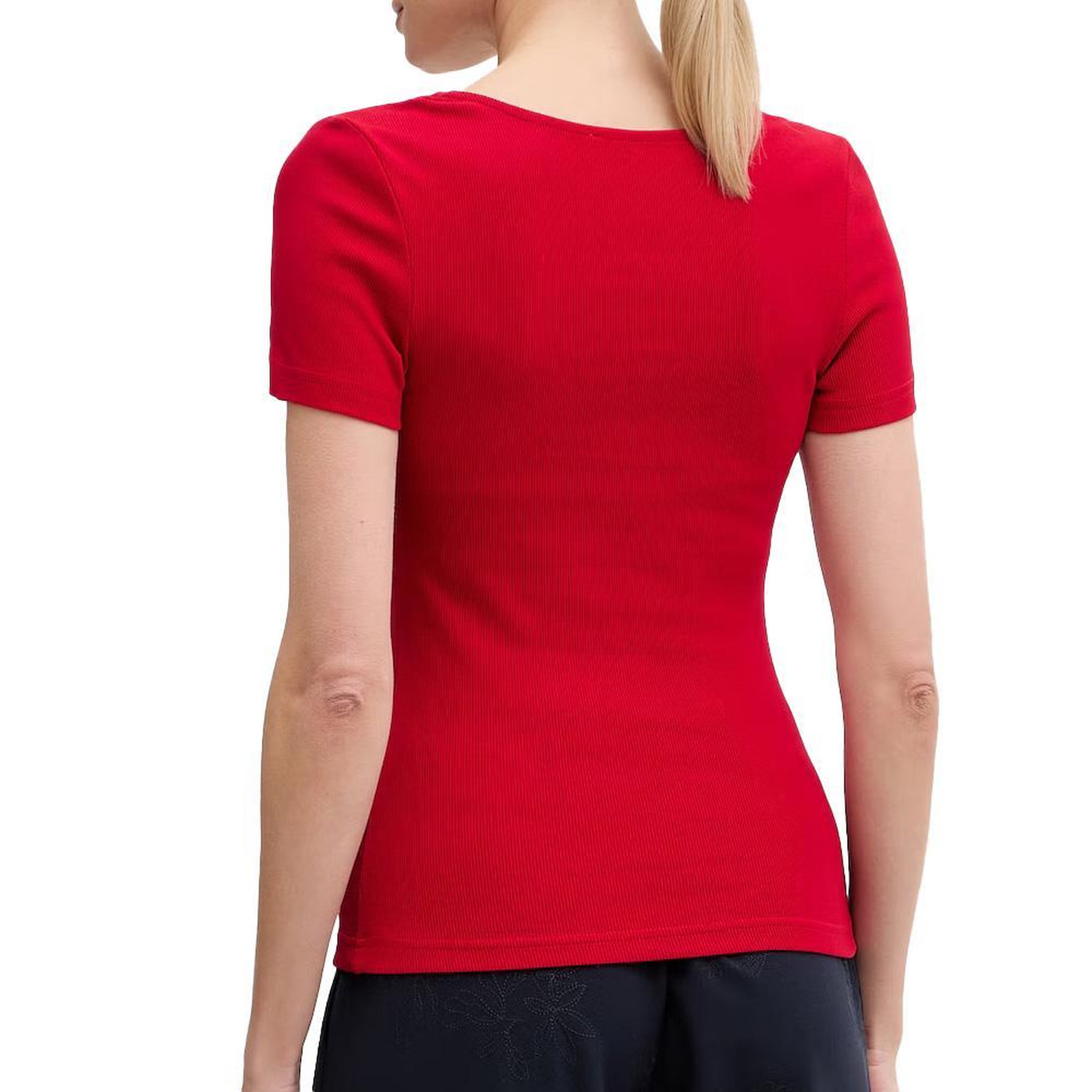 Voir la diapositive 2 : MORGAN T-shirt Rouge Femme Morgan Damour