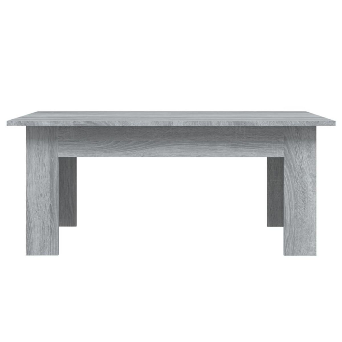 VIDAXL Table basse Sonoma gris 100x60x42 cm Bois d'ingenierie