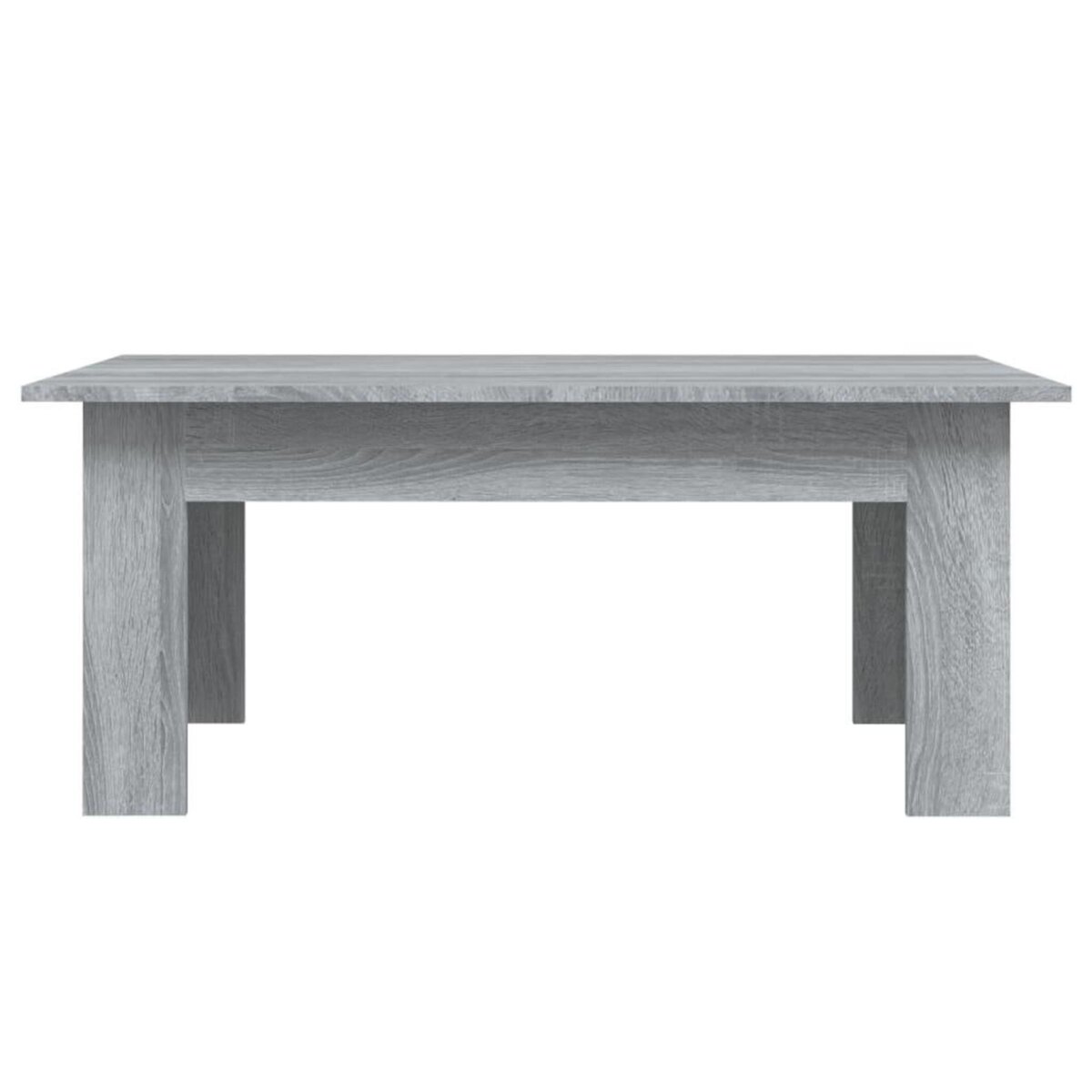 VIDAXL Table basse Sonoma gris 100x60x42 cm Bois d'ingenierie