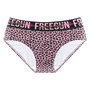Voir la diapositive 3 : FREEGUN Lot de 4 culottes femme Leopard