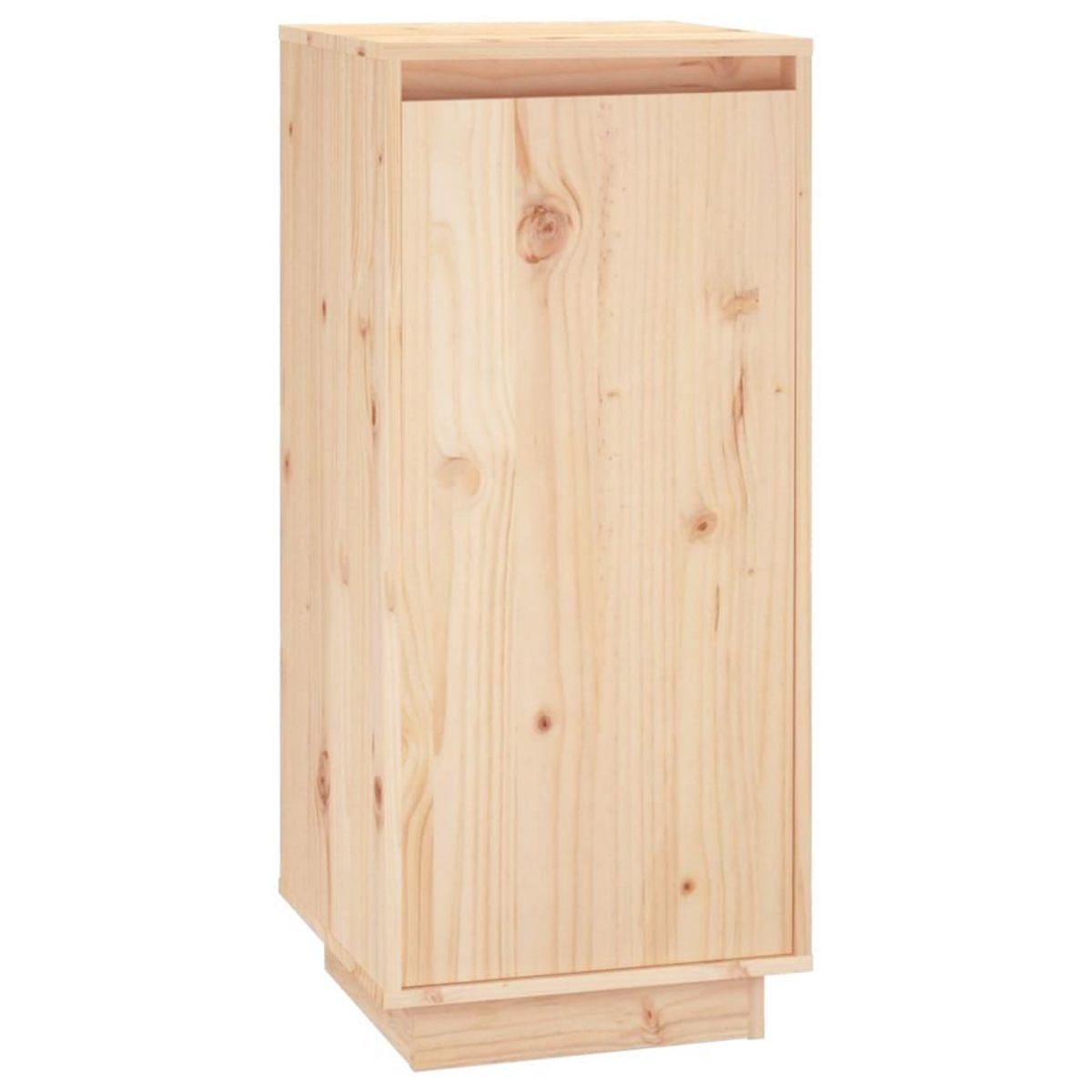 VIDAXL Armoire a chaussures 35x35x80 cm Bois de pin massif