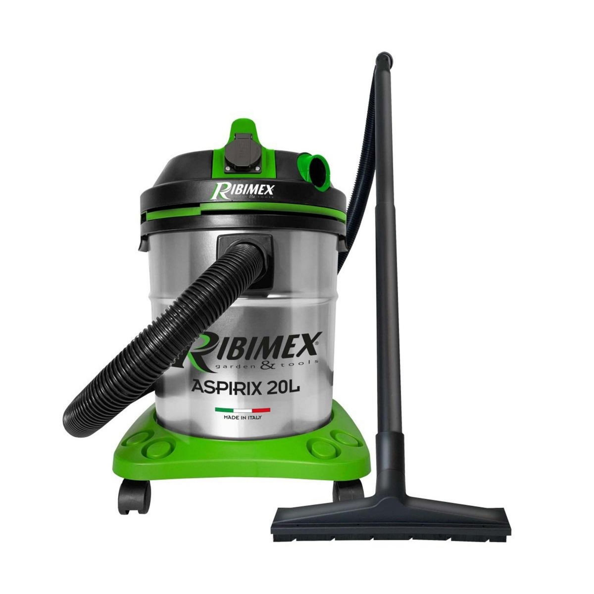 Ribimex Aspirateur cuve eau et poussières 20l 1200w - PRASP20IT/PEX