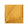 Voir la diapositive 2 : ATMOSPHERA Plaid Polaire  Microfibre  125x150cm Ocre
