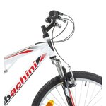 BACHINI Vélo VTT 24'' Tout Suspendu avec transmission complète Shimano pour enfant de taille comprie entre 1.35 et 1.60m + Garde-boues offerts !