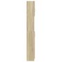 Voir la diapositive 5 : VIDAXL Armoire de salle de bain Chene sonoma 32x25,5x190 cm Agglomere