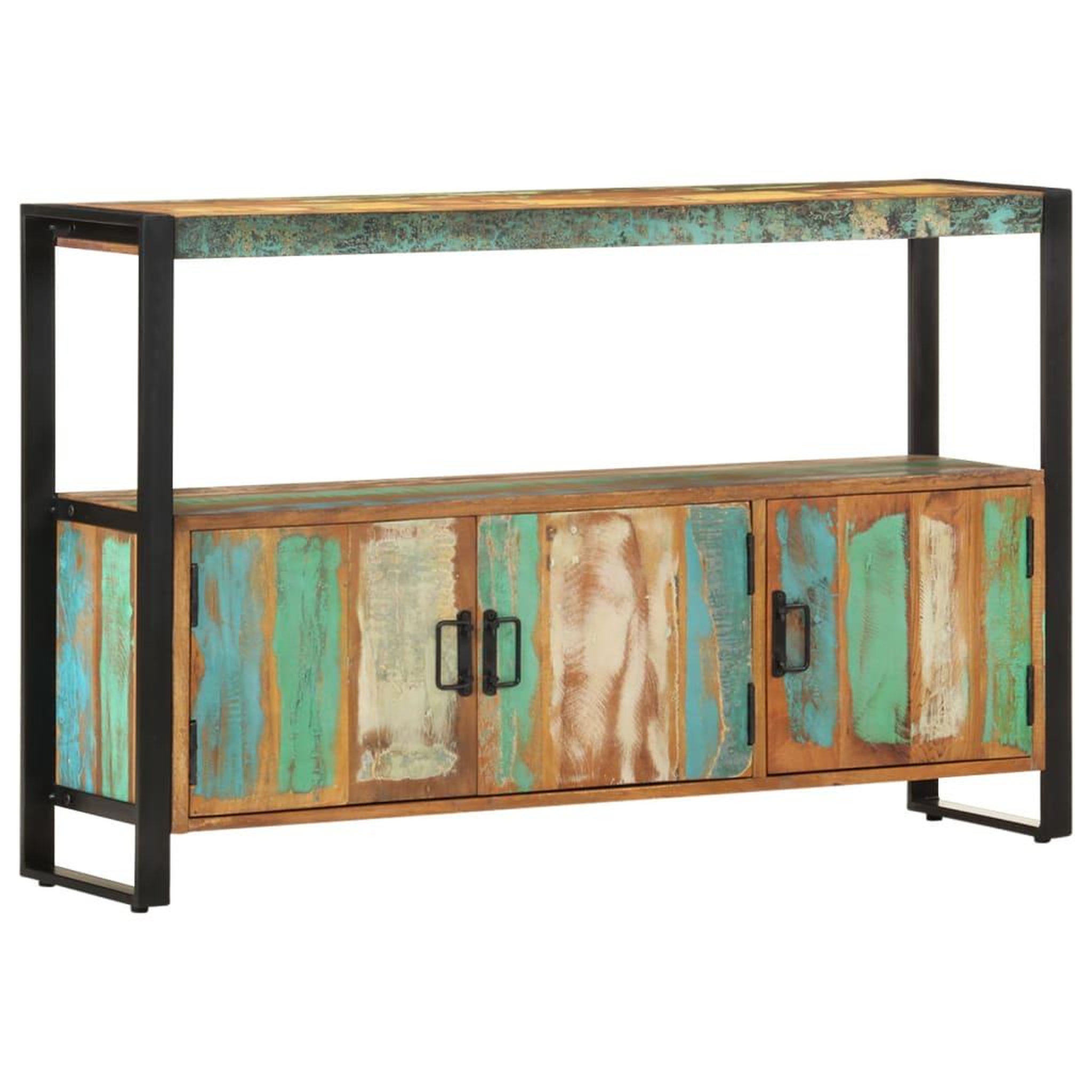 VIDAXL Buffet 120x30x75 cm bois de recuperation solide