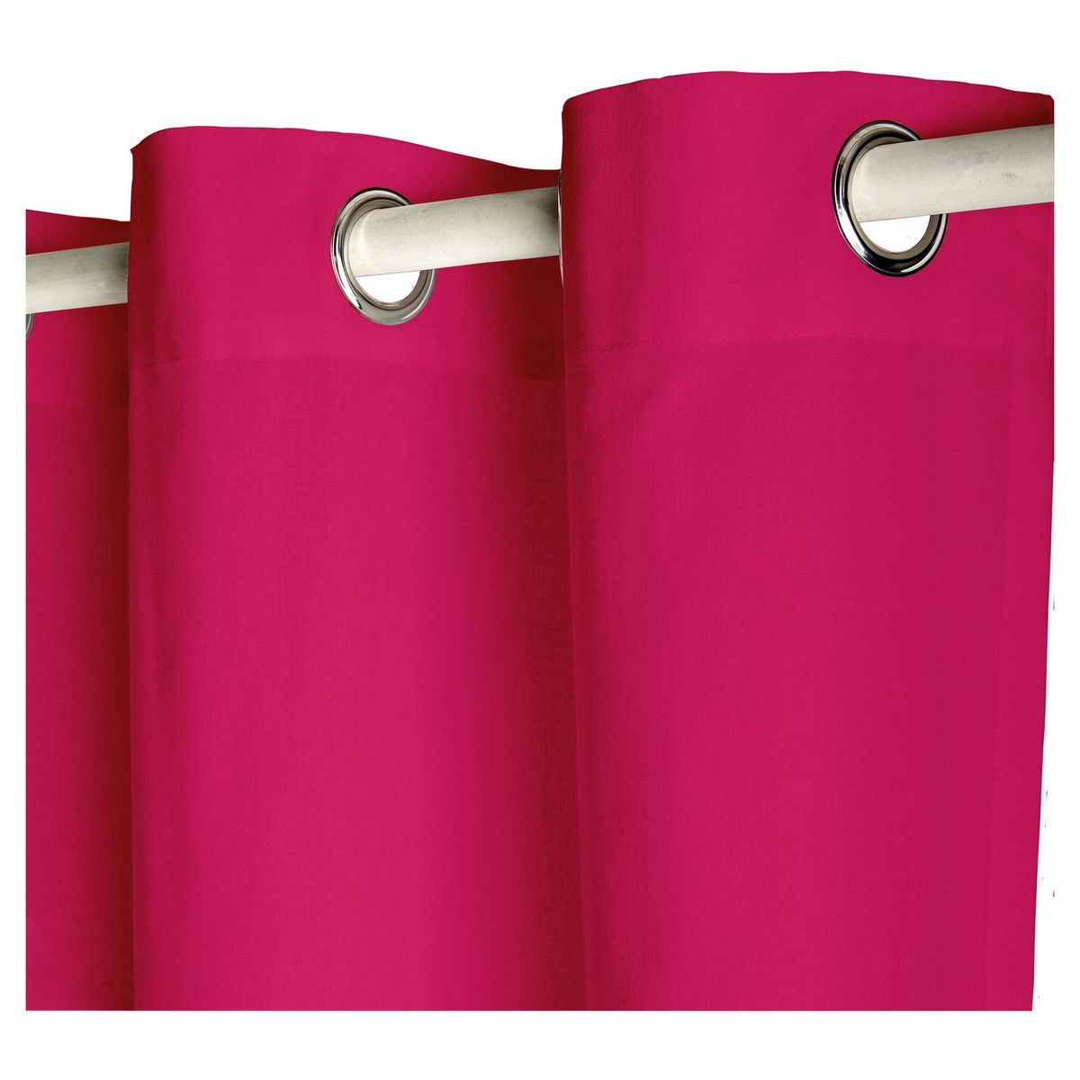 TODAY Rideau à oeillets isolant double face en polyester 140x240 cm