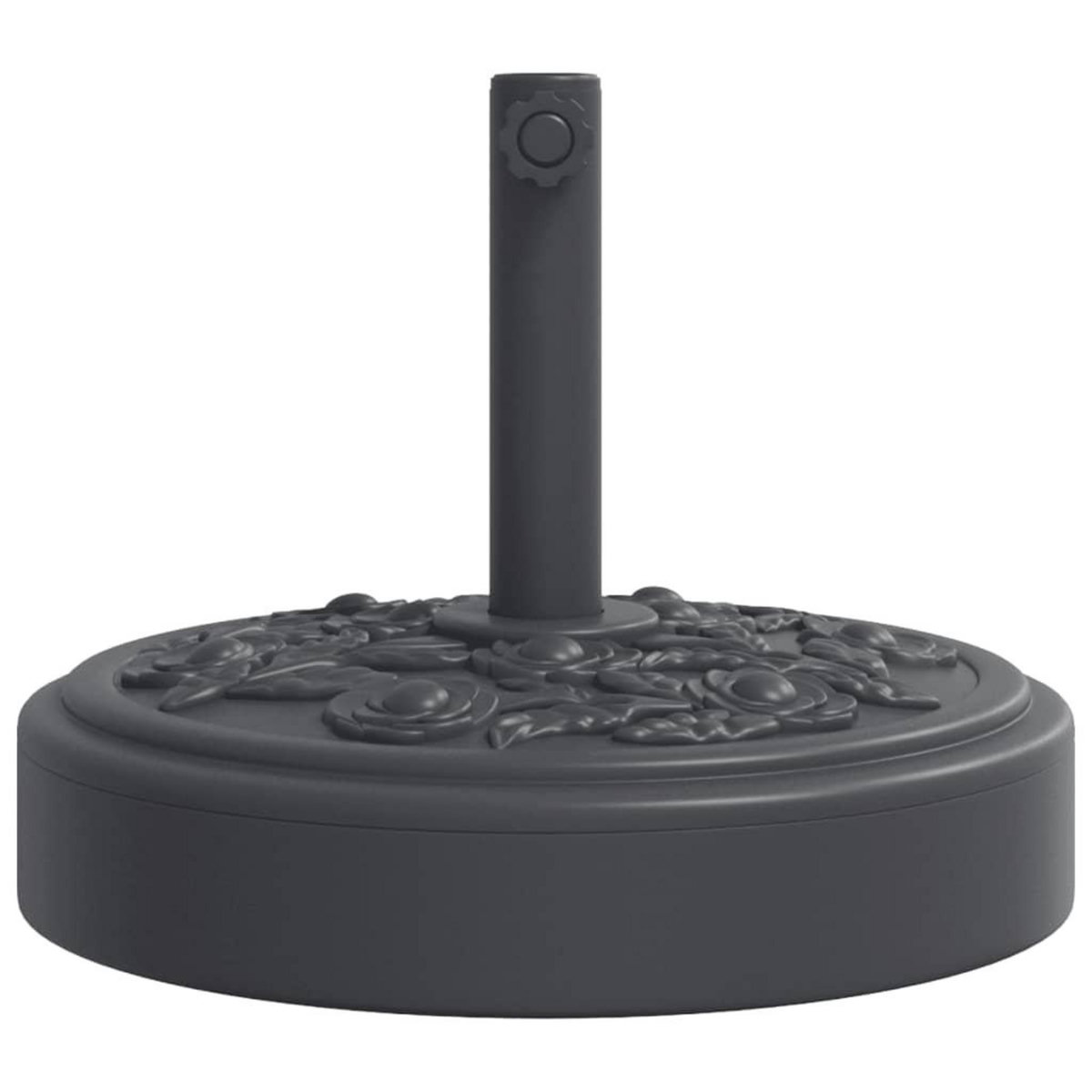 VIDAXL Base de parasol pour mats Ø38 / 48 mm 25 kg rond