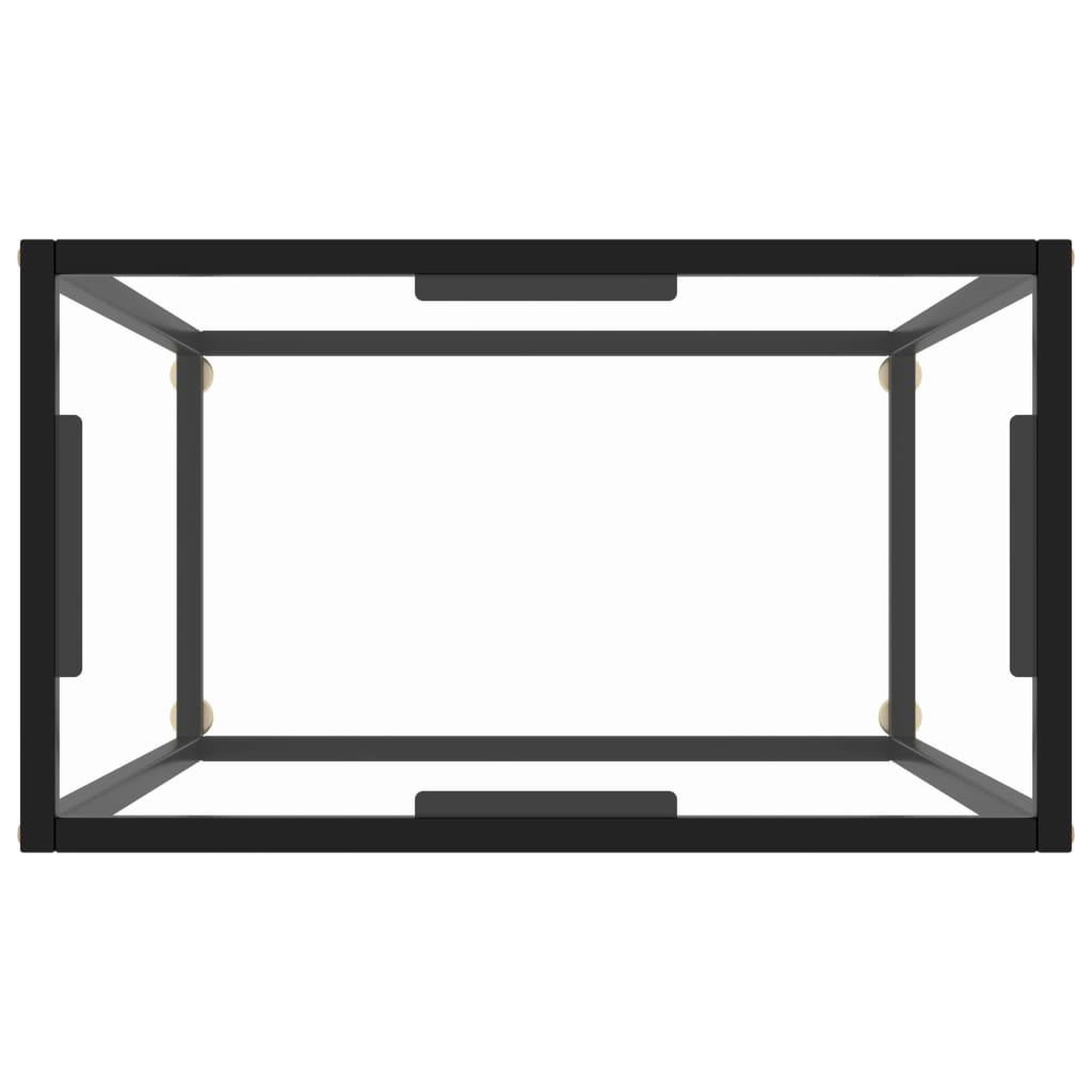 Voir la diapositive 4 : VIDAXL Table console Transparent 60x35x75 cm Verre trempe
