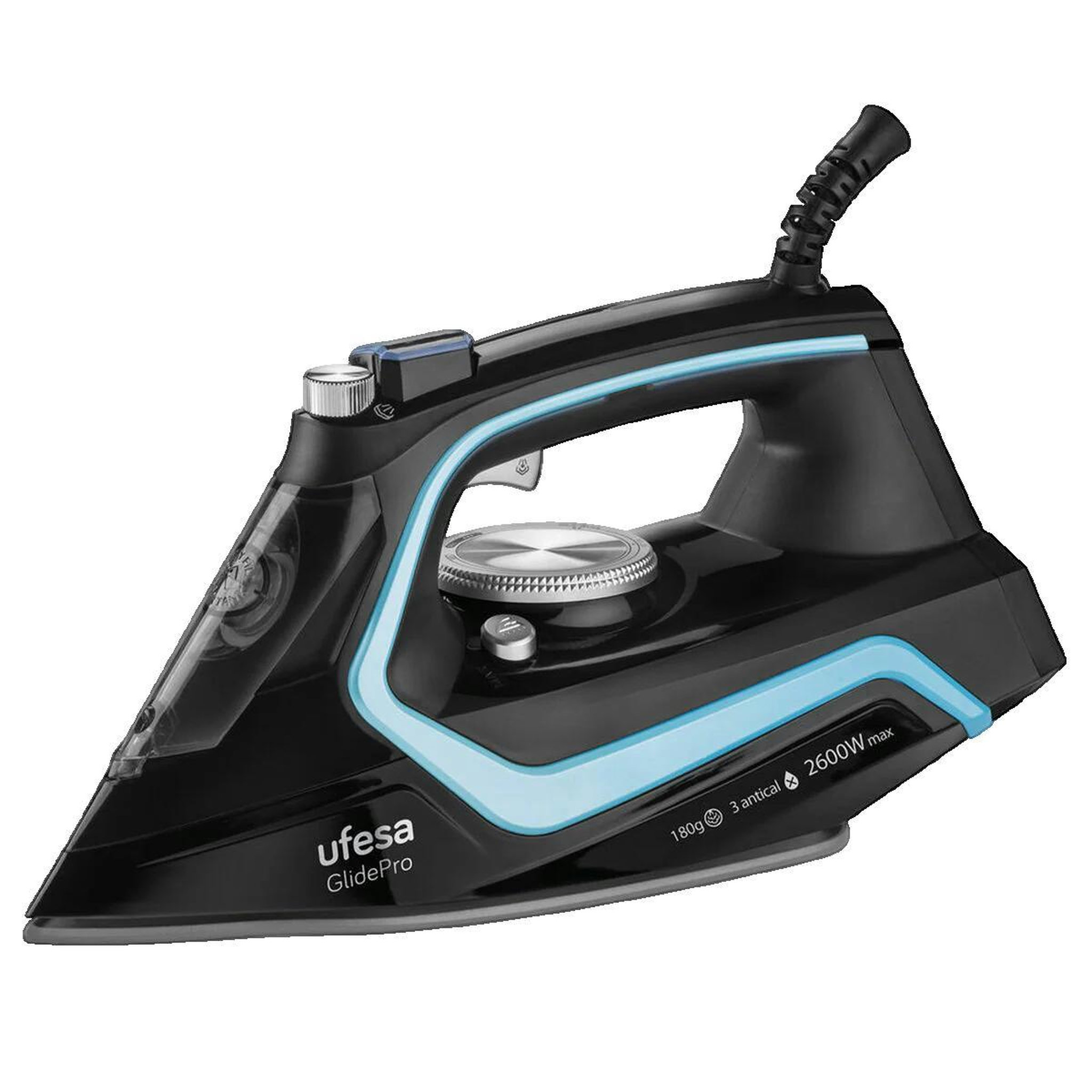 UFESA Fer à repasser Ufesa 2600W Puissant avec Semelle Céramique