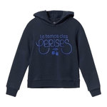 Le Temps Des Cerises Sweat Marine/Bleu Fille Le Temps Des Cerises Celiagi. Coloris disponibles : Bleu