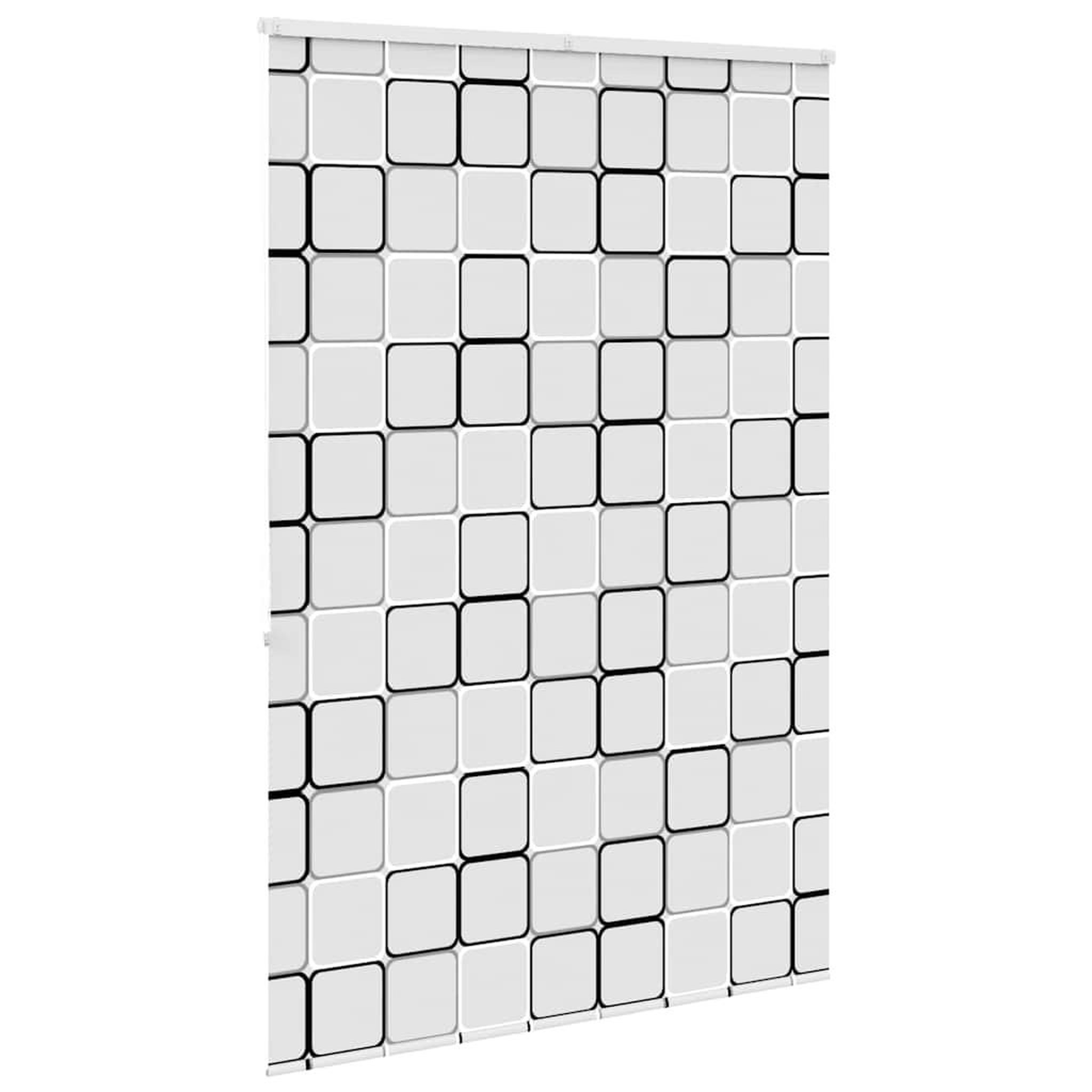 Voir la diapositive 4 : VIDAXL Store enrouleur de douche avec cassette largeur du tissu 146 cm