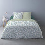 Voir la diapositive 1 : Dourev Housse de couette 240x220 Misaki vert + 2 taies